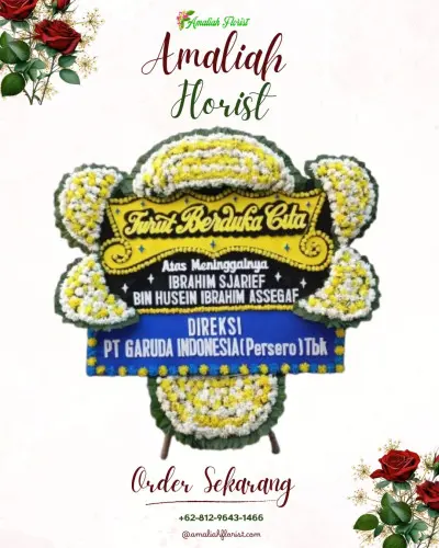 Papan Bunga Duka di Parakancanggah